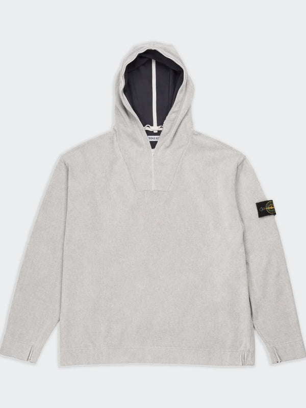 Stone Island Grey Hoodie - L