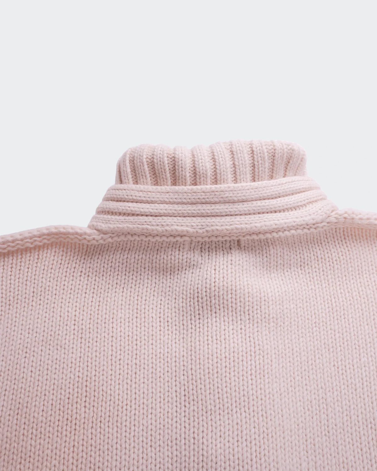 Stone Island Polo de Punto Blanco - L