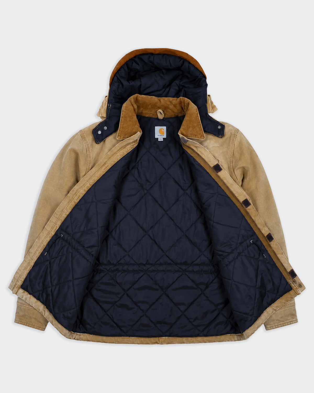 Carhartt Berwick Jacket de Lona Vintage Beige - XL