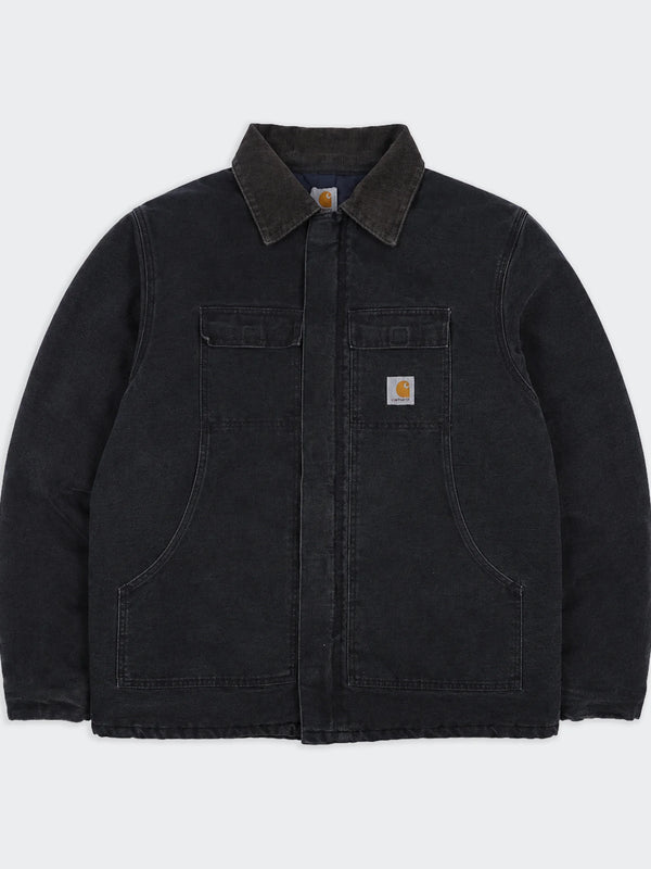 Carhartt Black Vintage Canvas Berwick Jacket - XL