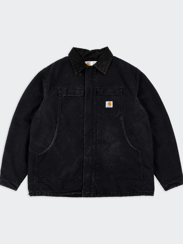 Carhartt Black Vintage Canvas Berwick Jacket - XL