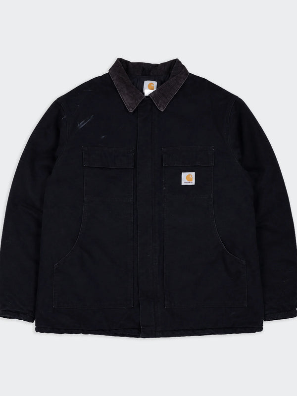 Carhartt Black Vintage Canvas Berwick Jacket - XL
