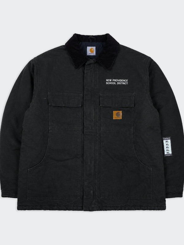 Carhartt Black Vintage Canvas Berwick Jacket - XL