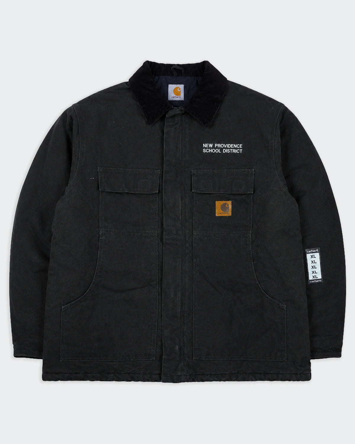 Carhartt Berwick Jacket Vintage Canvas Negro - XL