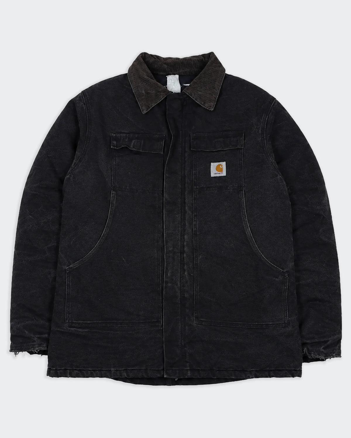 Carhartt Veste Berwick Vintage Canvas Noire - L