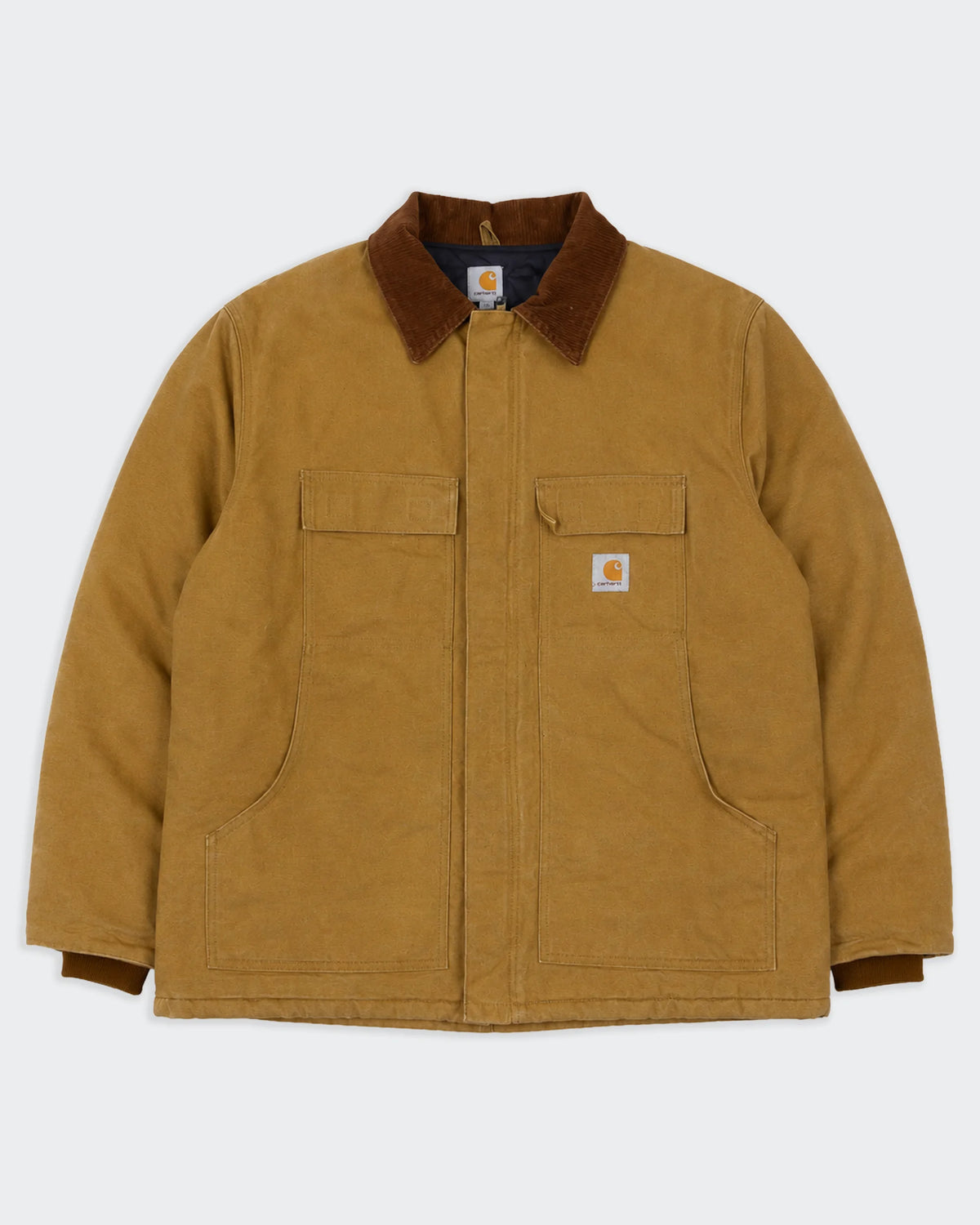 Carhartt Chaqueta Berwick Vintage Canvas Marrón - XXL