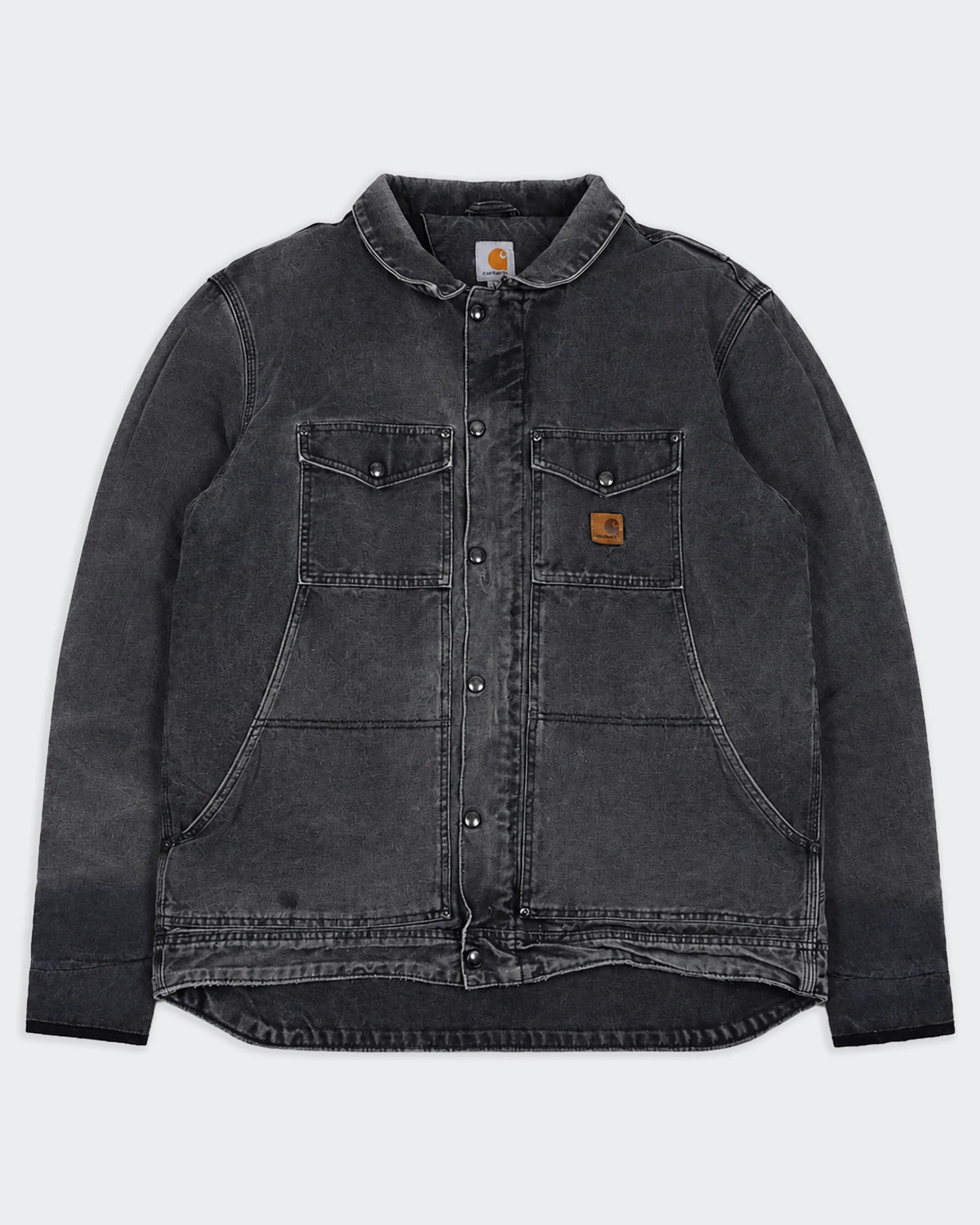 Carhartt Veste Berwick Vintage Canvas Gris - L