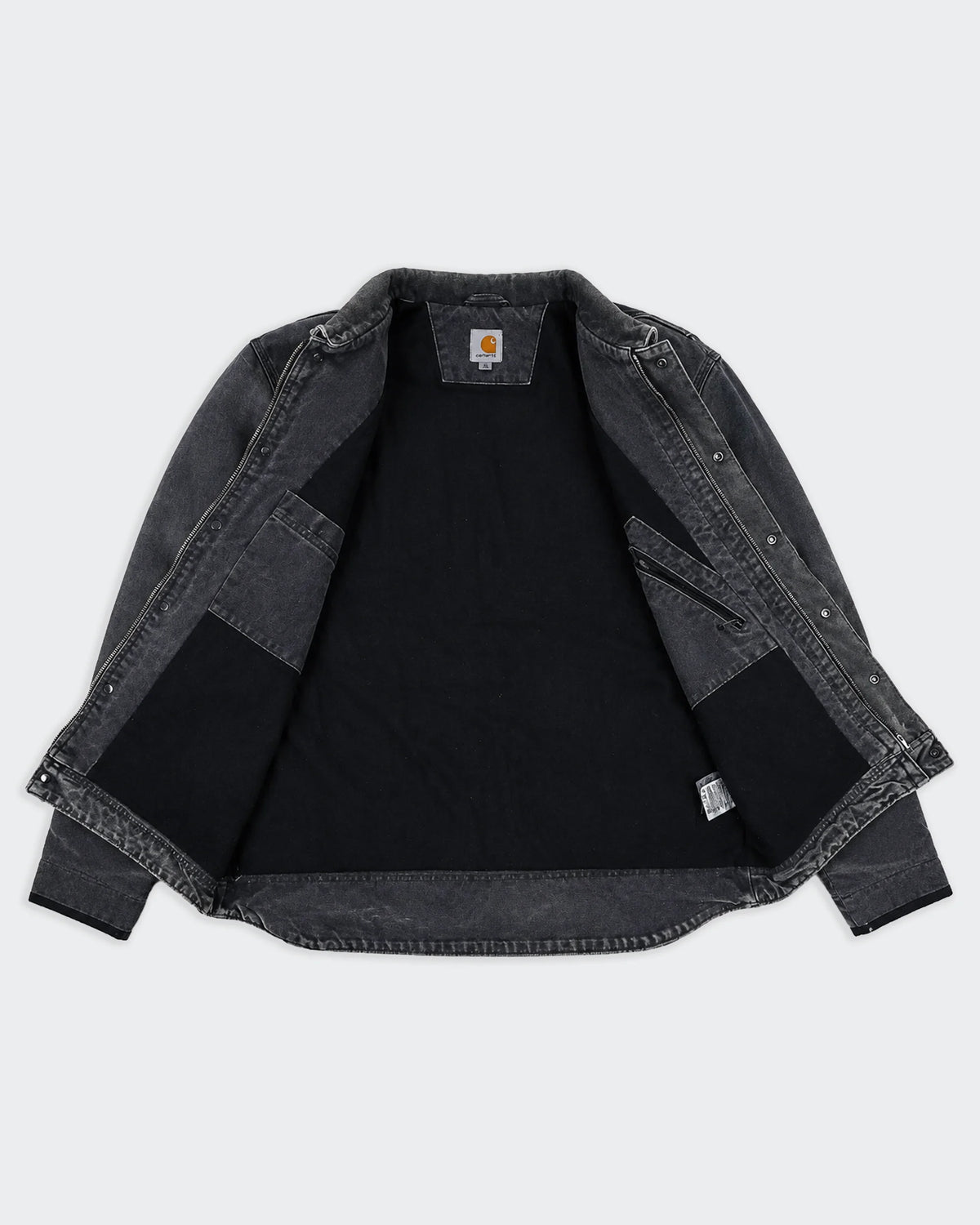 Carhartt Veste Berwick Vintage Canvas Gris - L