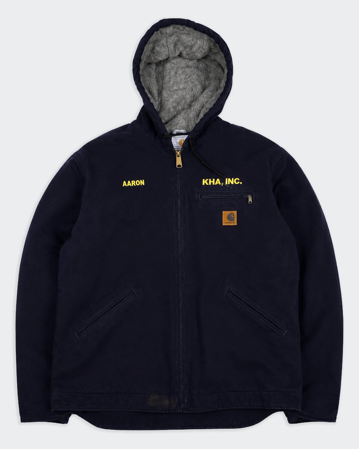 Carhartt Veste Sierra Vintage Canvas Bleu Marine - L
