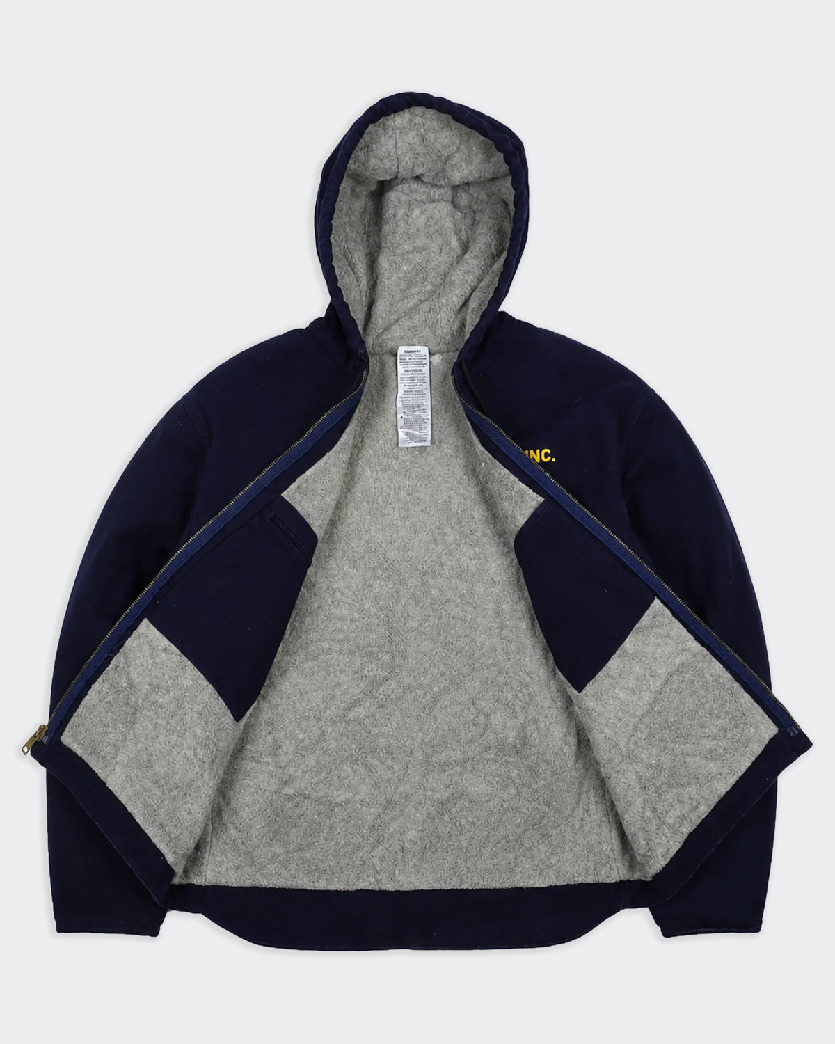 Carhartt Veste Sierra Vintage Canvas Bleu Marine - L