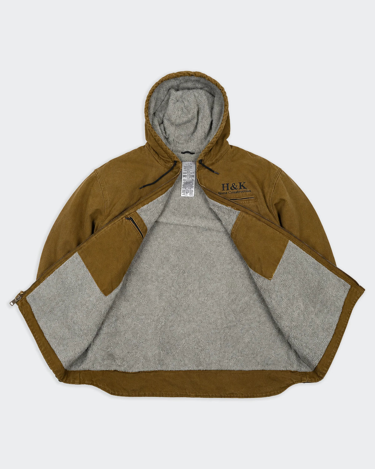 Carhartt Braun Vintage Canvas Sierra Jacke - XXXL