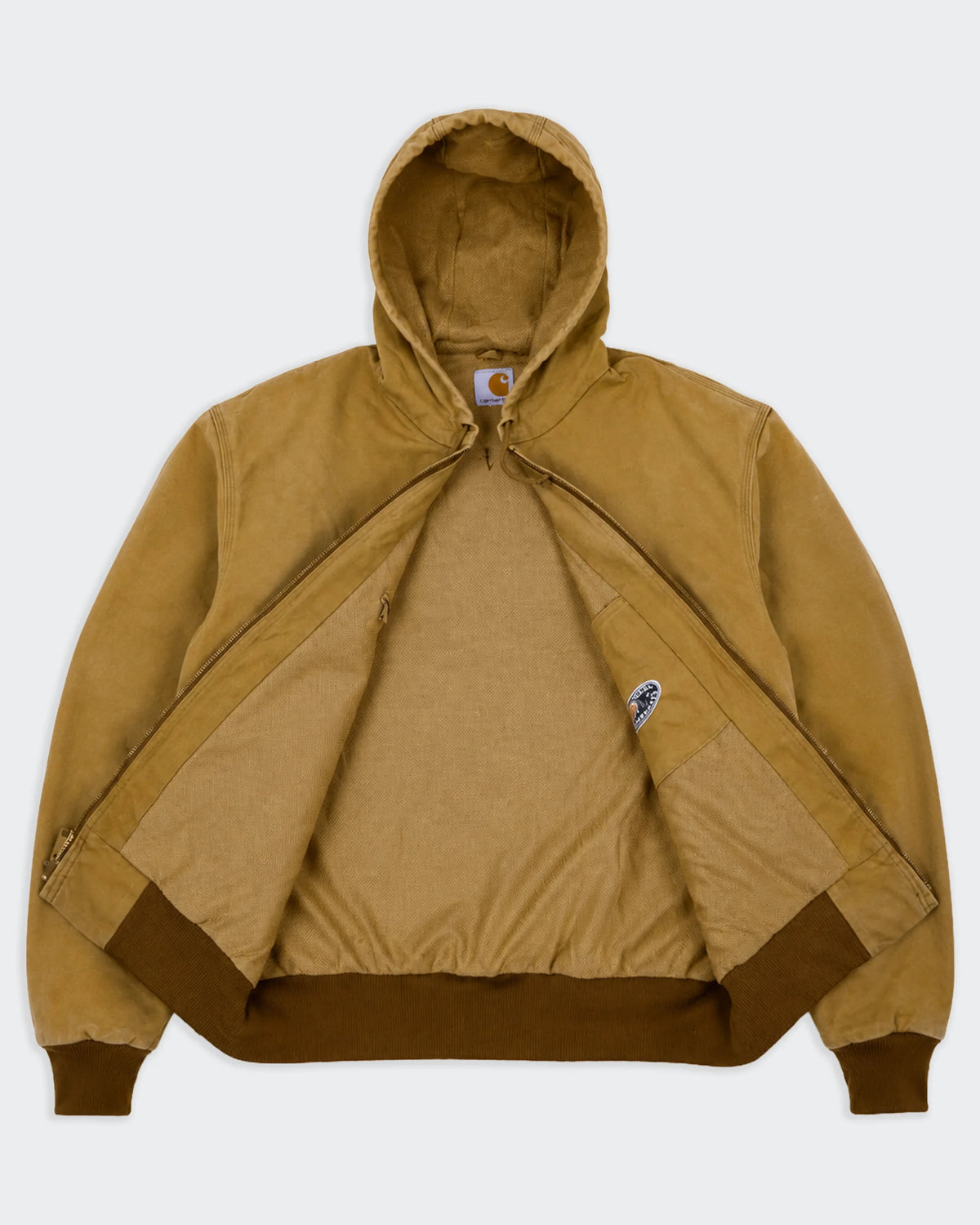 Carhartt Veste Active Vintage Canvas Marron - L