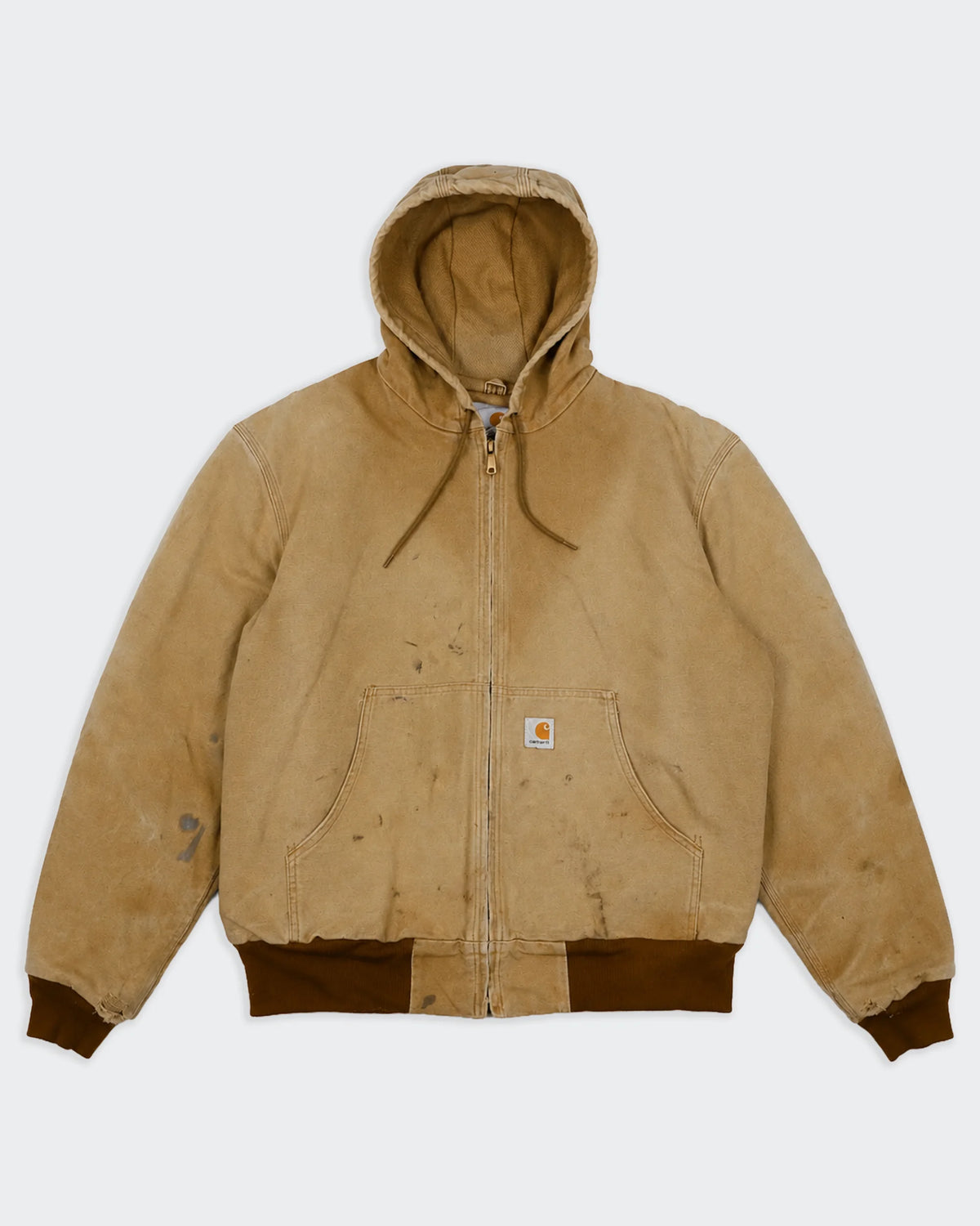 Carhartt Beige Vintage Canvas Active Jacke - L