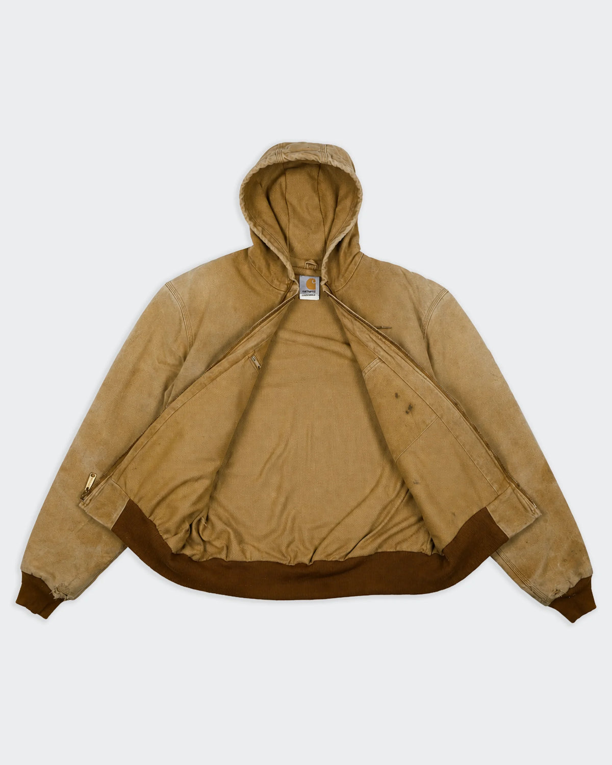 Carhartt Beige Vintage Canvas Active Jacke - L