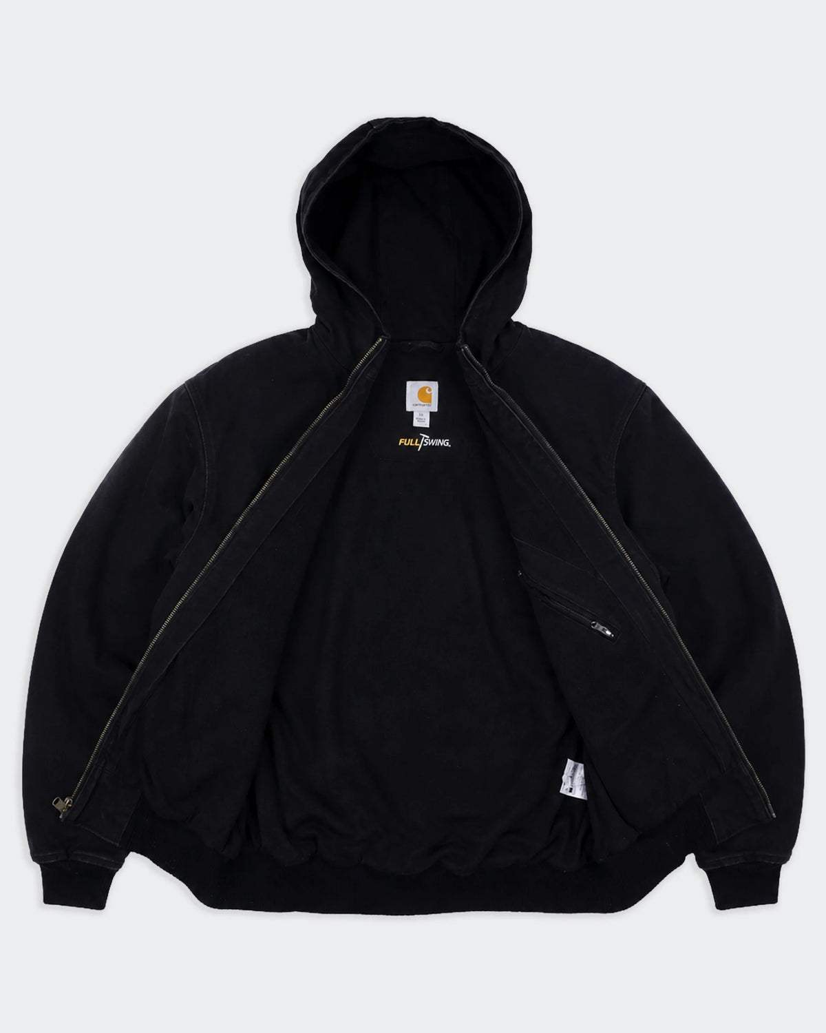 Carhartt Schwarz Vintage Canvas Active Jacket - M