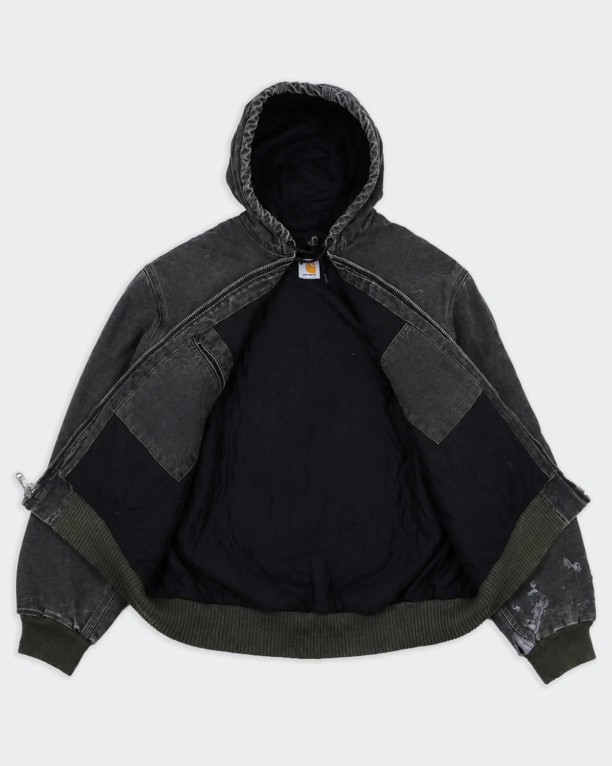 Carhartt Hooded Work Jacket Grigio - XXL