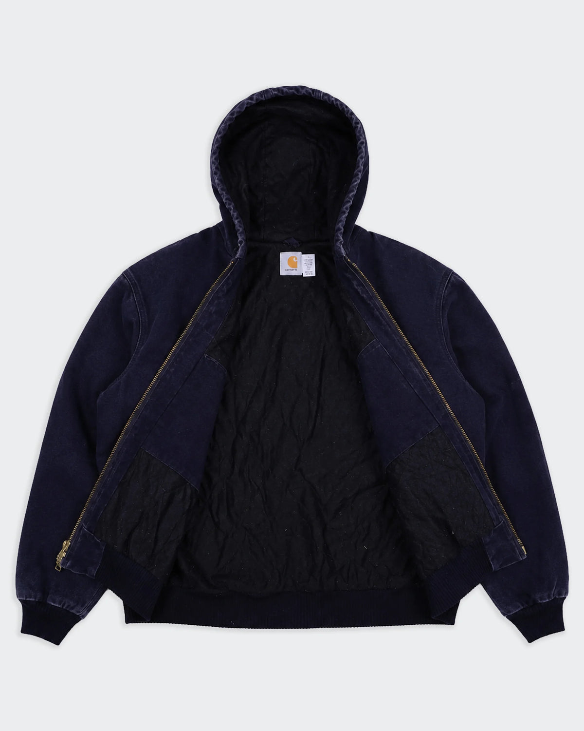 Carhartt Hooded Work Jacket Azul Marino - L