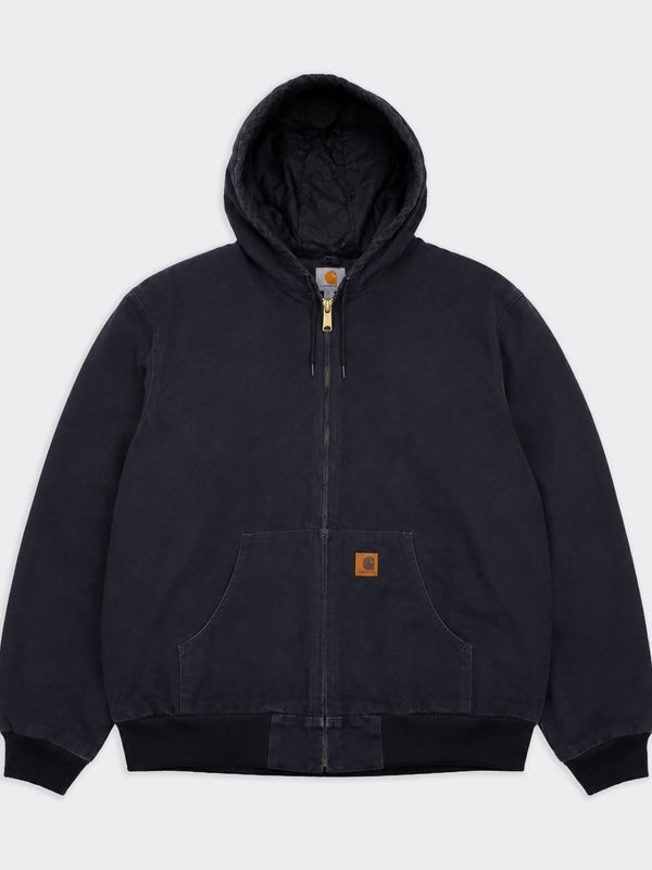 Carhartt Schwarz Vintage Canvas Active Jacket - XXXL