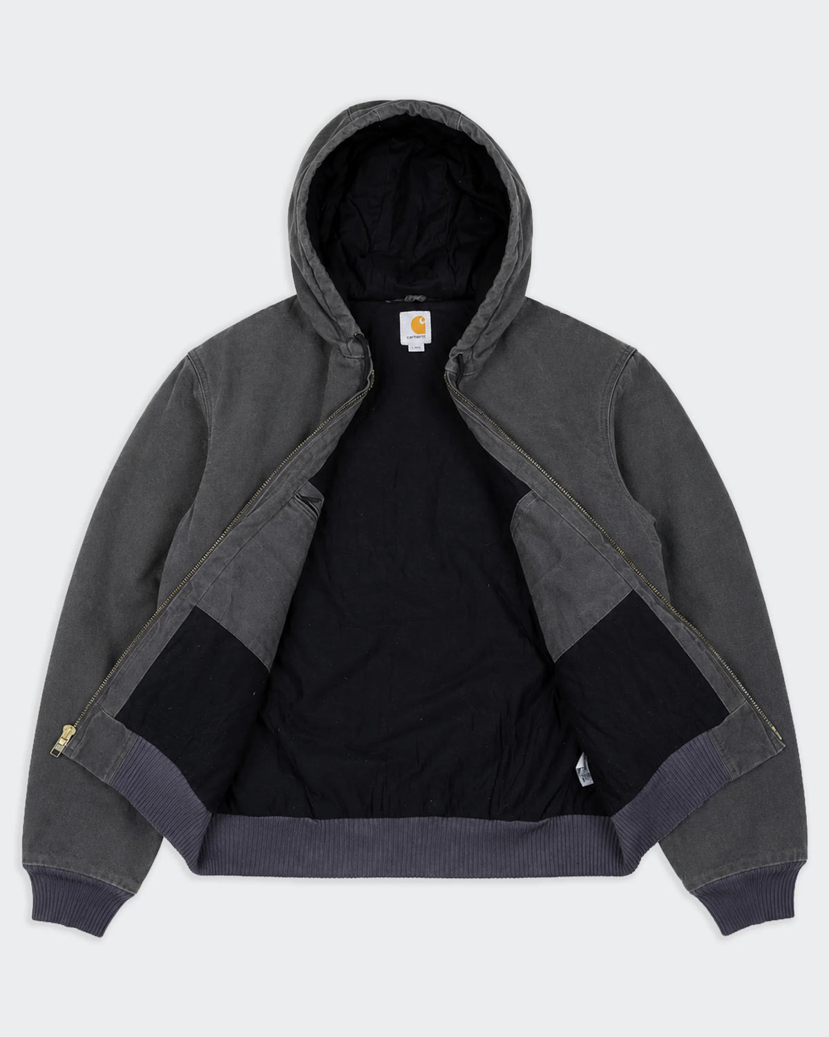 Carhartt Active Jacket Vintage Canvas Gris - M