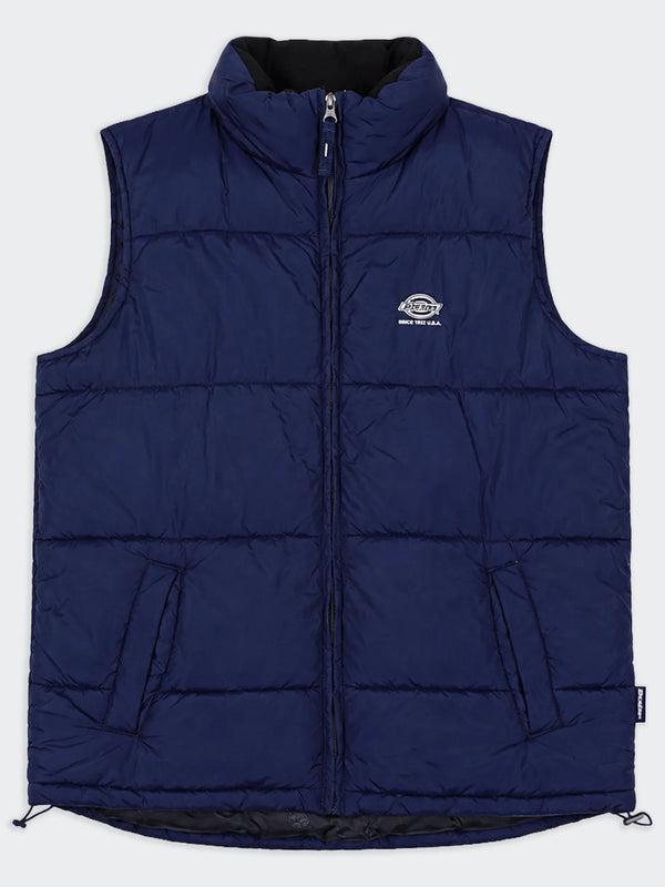 Dickies Gilet Bleu Marine Vintage - XS