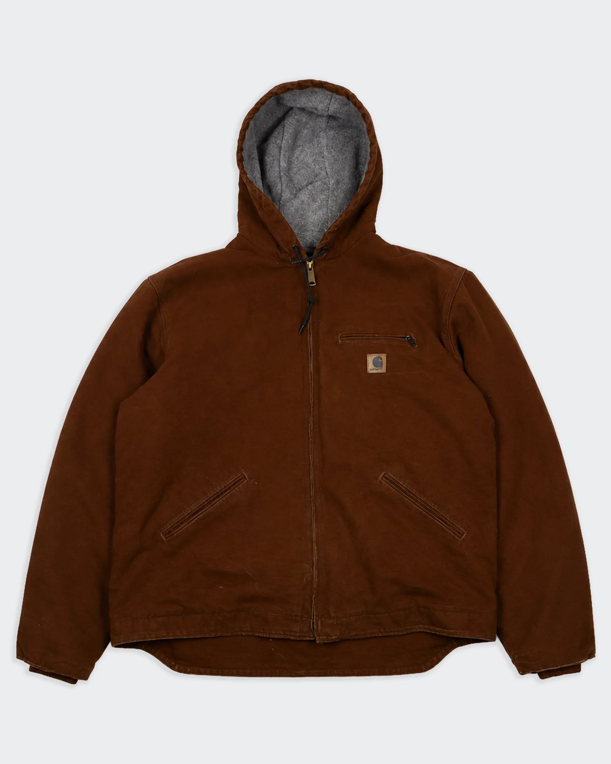 Carhartt Bordeaux Vintage Canvas Sierra Jacke - L