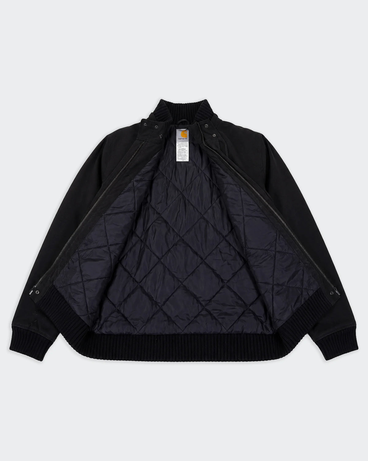 Carhartt Chaqueta Bomber Negra Vintage - XL