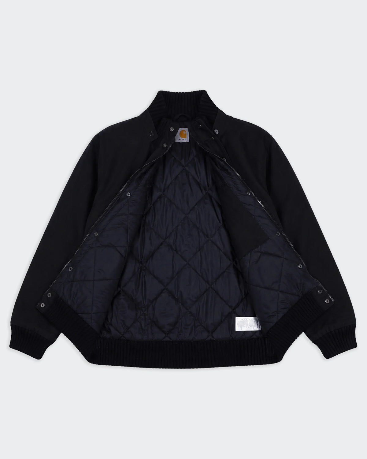Carhartt Chaqueta Bomber Negra Vintage - L