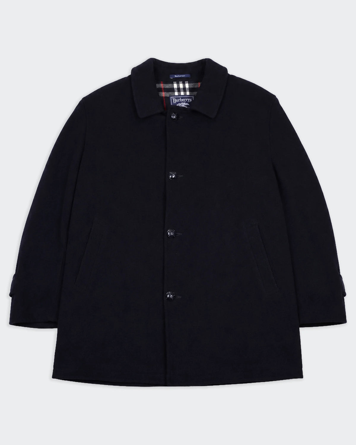 Burberry Abrigo Azul Marino - XL