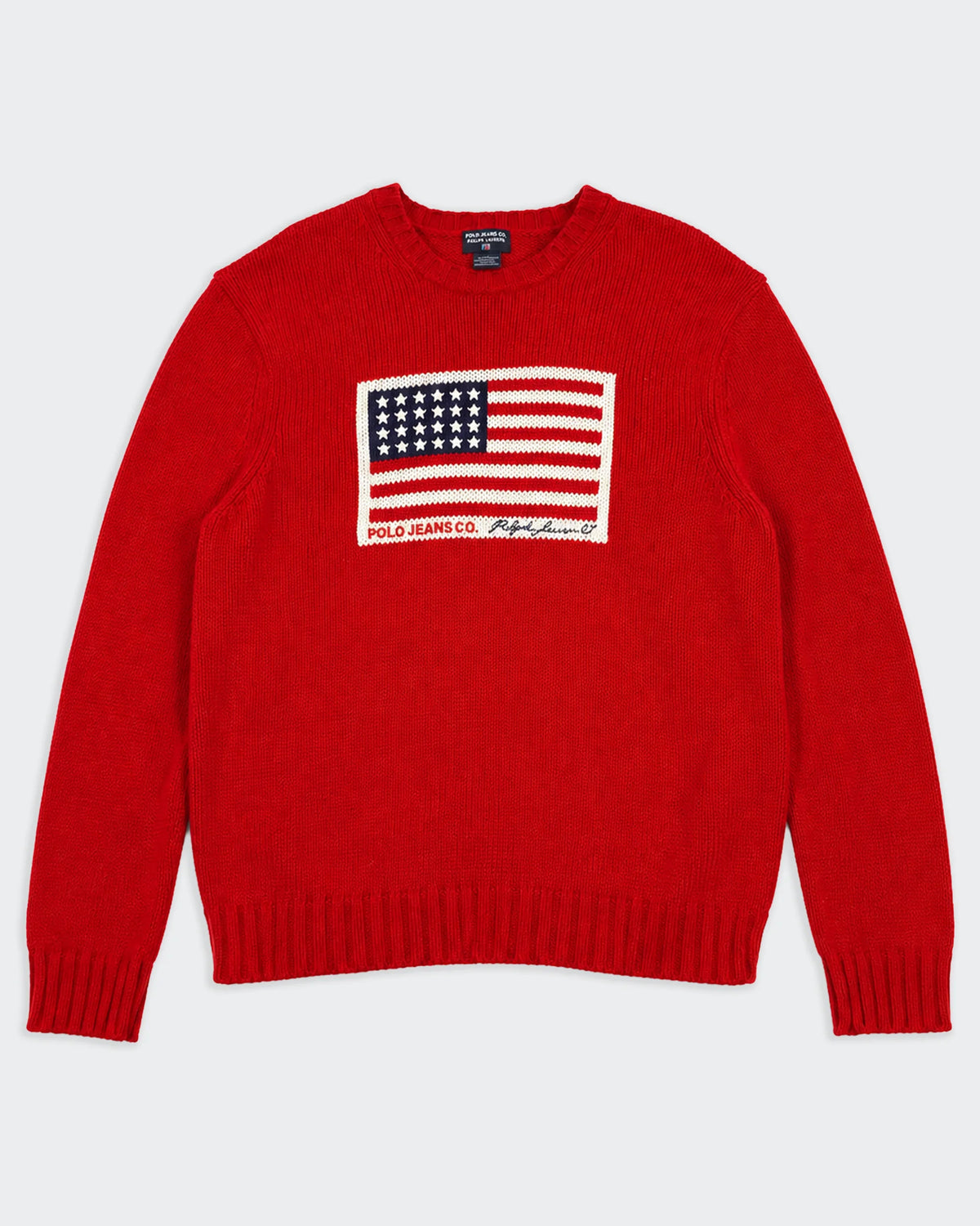 Ralph Lauren Trui met ronde hals Rood - L
