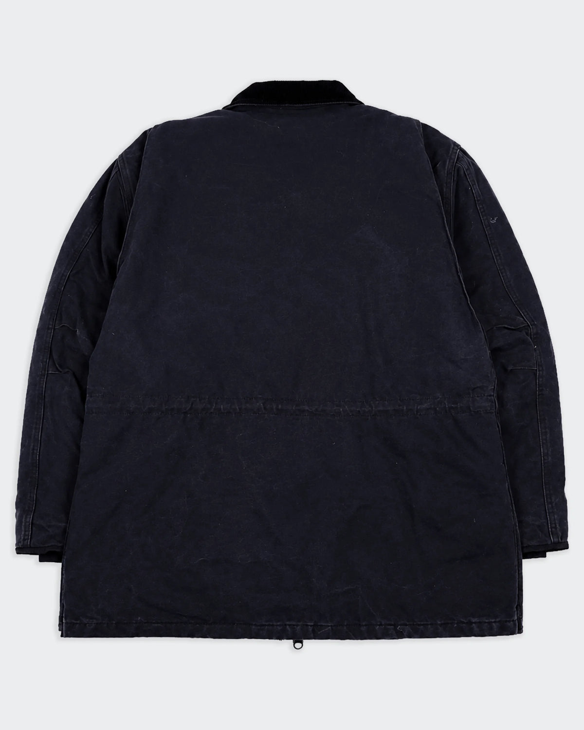 Carhartt Duster Jacket de Lona Vintage Negra - L