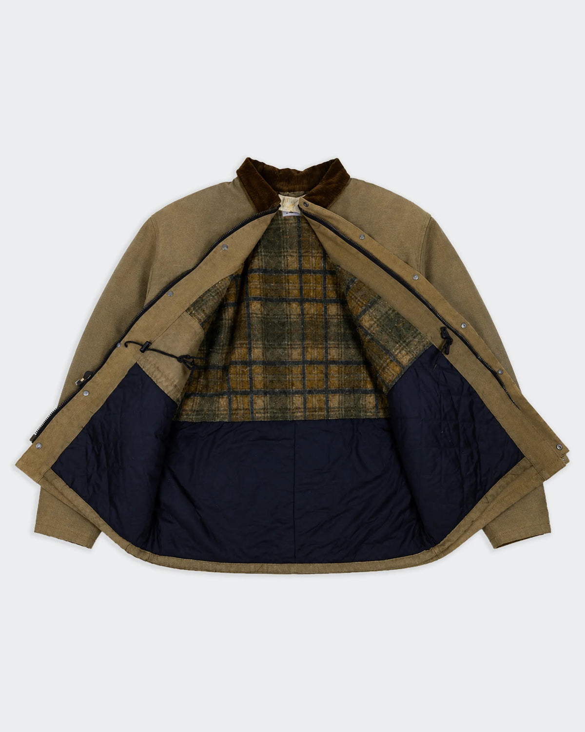 Carhartt Brown Vintage Canvas Duster Jacket - XL