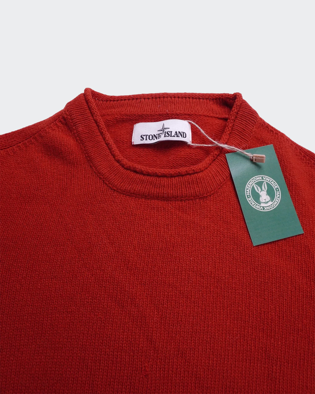 Stone Island Jersey Cuello Redondo Rojo - L