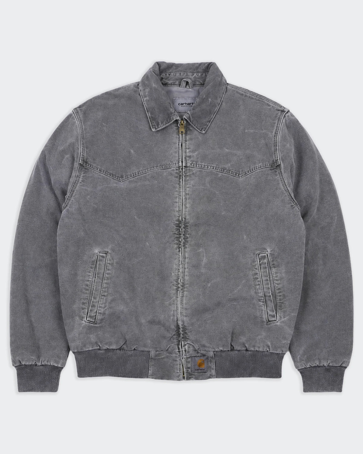 Carhartt WIP Santa Fe Bomber Jacket Grigia - M