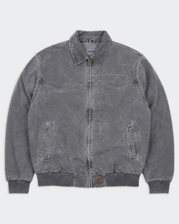 Carhartt WIP Santa Fe Bomber Jacket Grigia - M