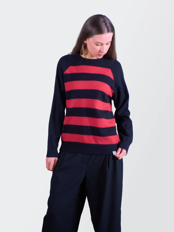 Carhartt Navy Crewneck Jumper - S