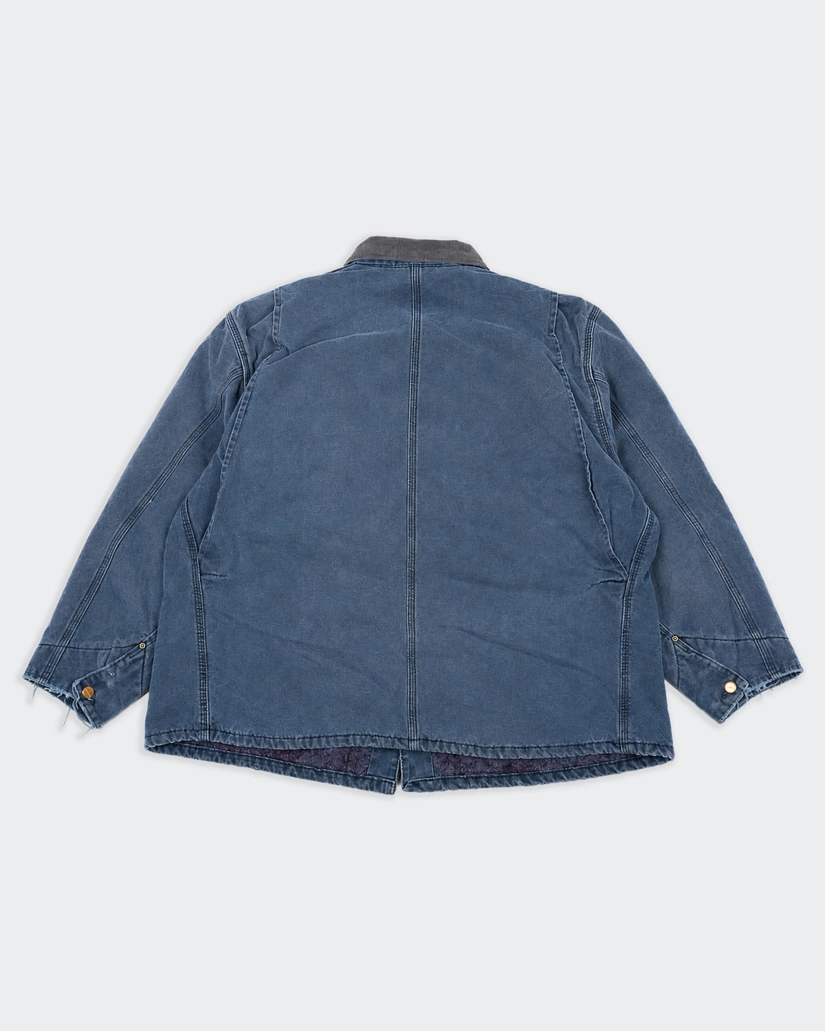Carhartt Chore Coat de Lona Vintage Azul - XXL
