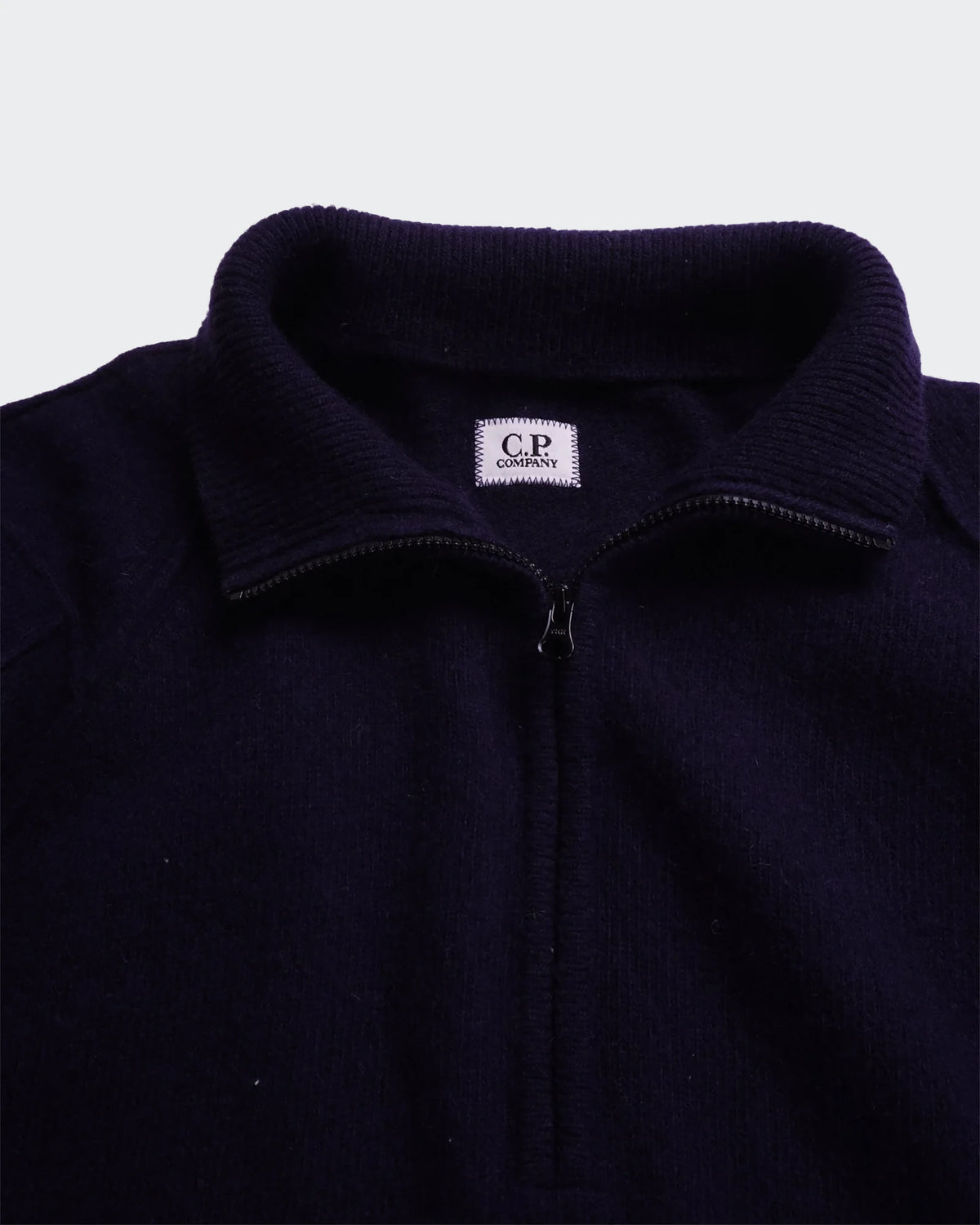 C.P. Company Jersey con Quarter-zip Azul Marino - L