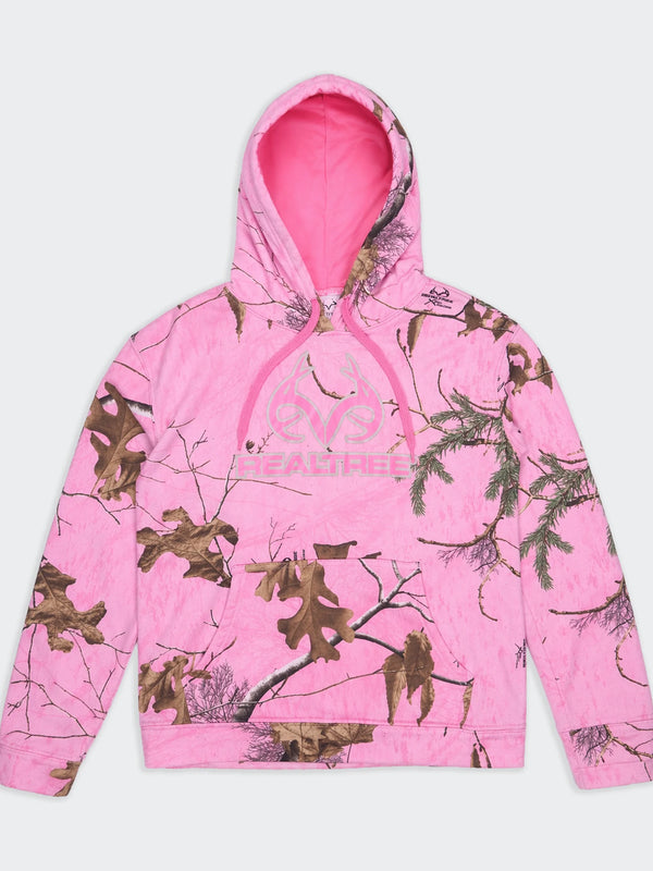 Realtree Pink Hoodie - S