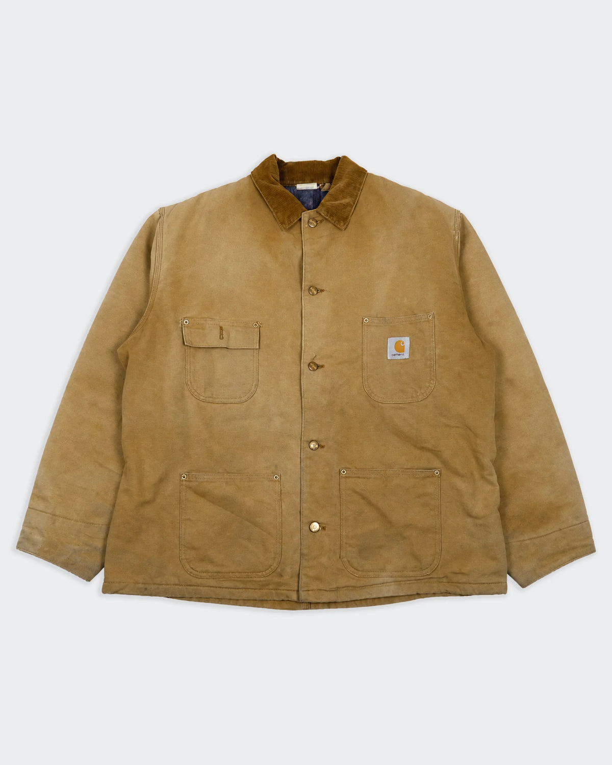 Carhartt Brown Vintage Canvas Chore Coat - XL