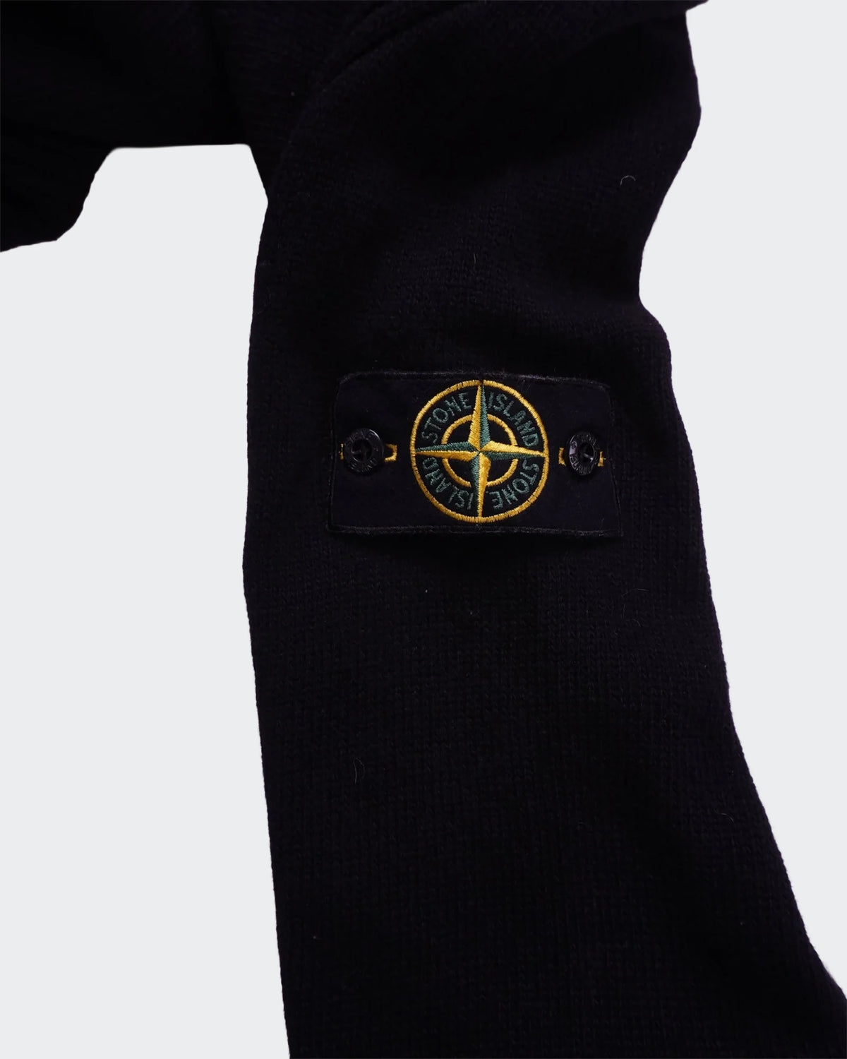 Stone Island Jersey Cuello Redondo Negro - S