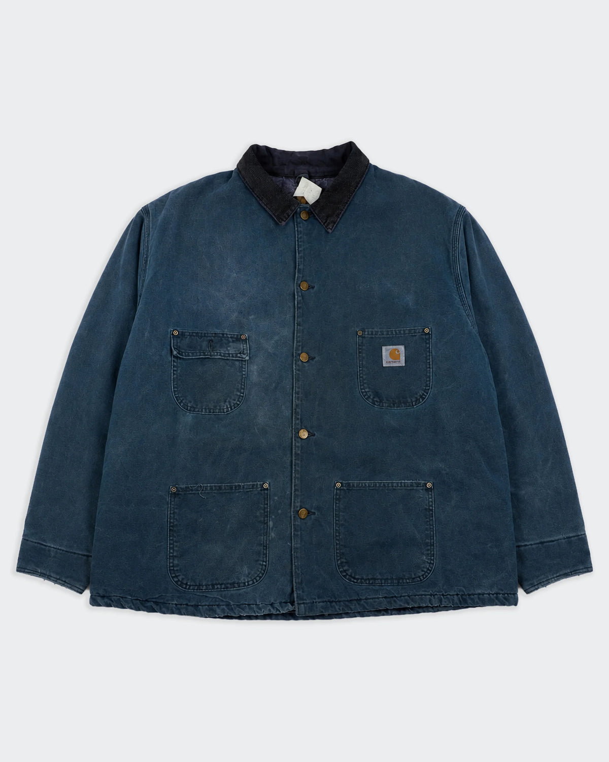 Carhartt Blue Vintage Canvas Chore Coat - XL