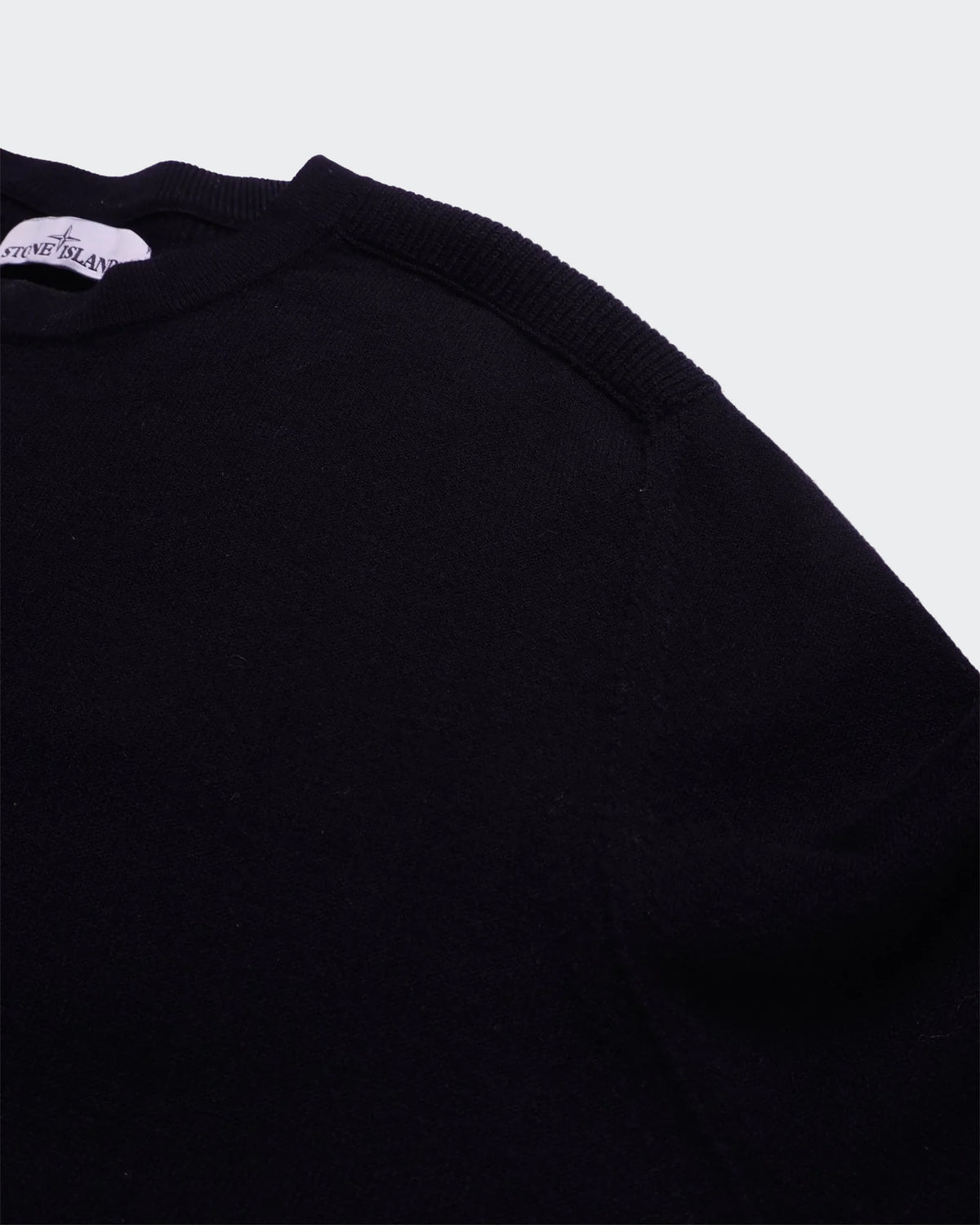 Stone Island Schwarz Rundhalspullover - XL