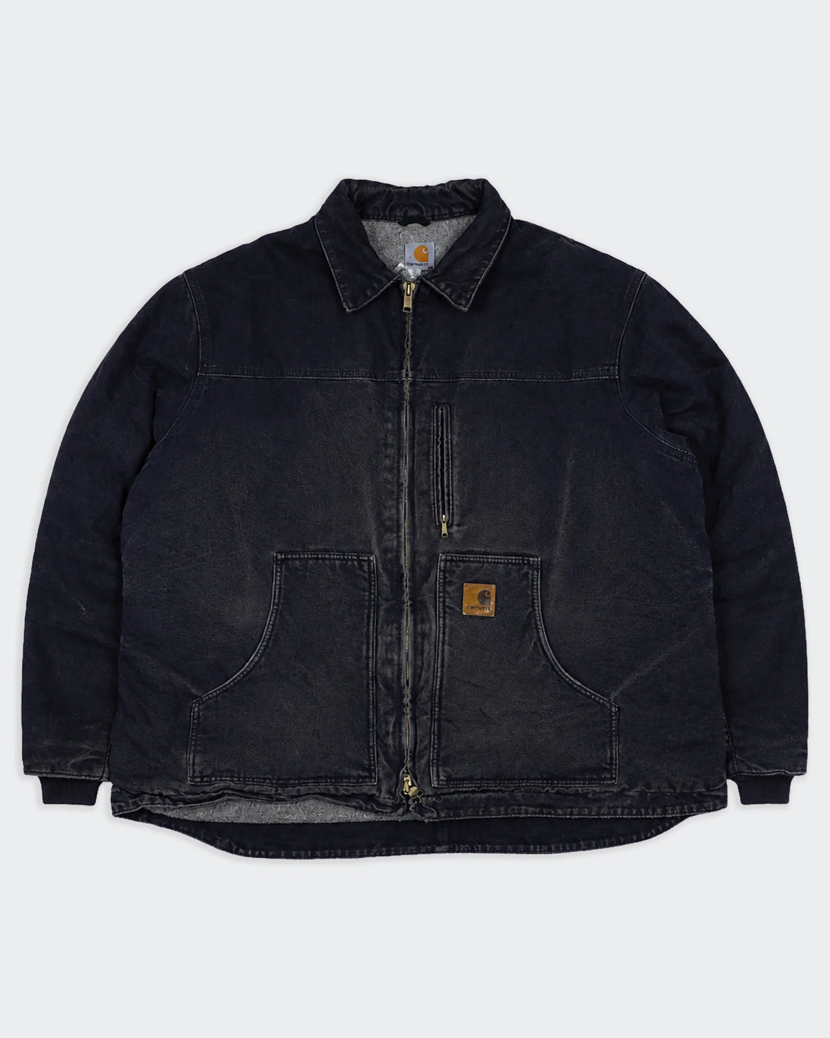 Carhartt Black Vintage Canvas Ridge Coat - XL