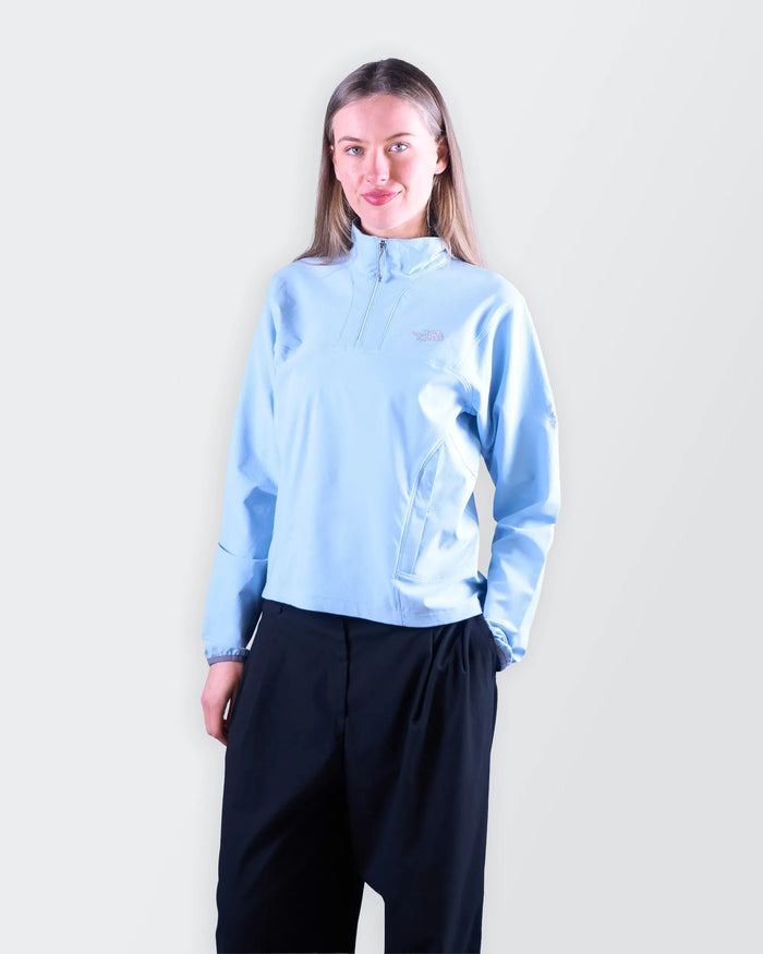 The North Face Blue Quarter-Zip Jumper - S