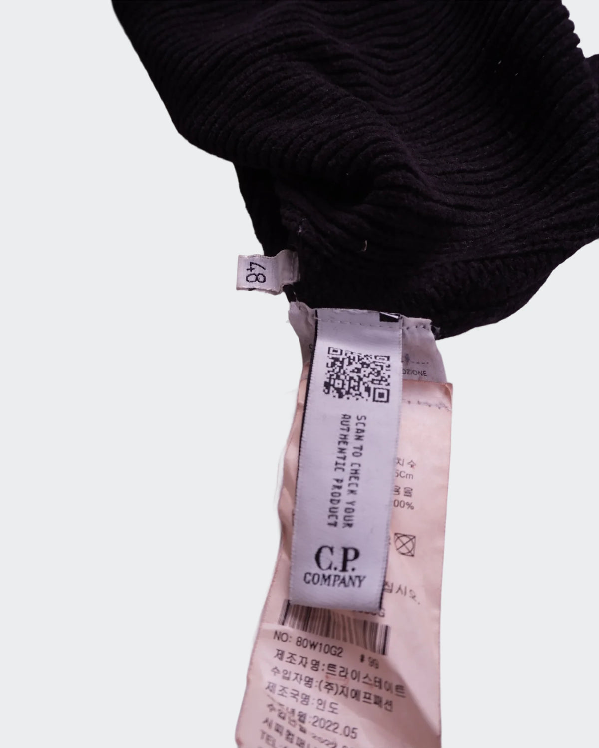 C.P. Company Schwarz Rundhalspullover - XL