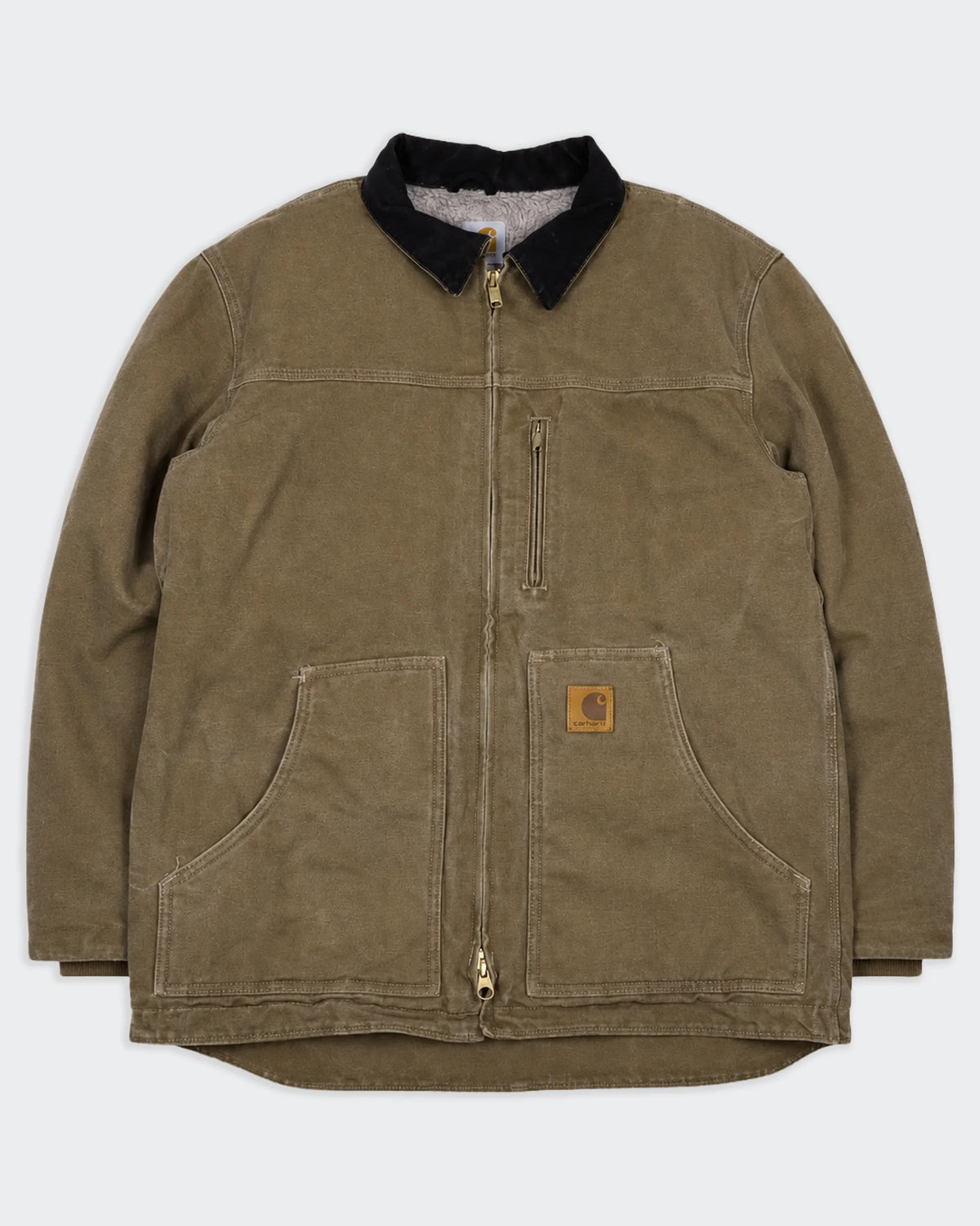 Carhartt Braun Vintage Canvas Ridge Coat - M