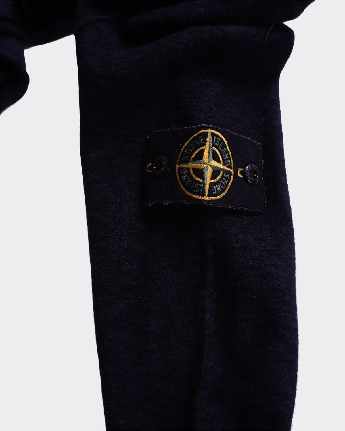 Stone Island Katoenen trui met ronde hals Marineblauw - L