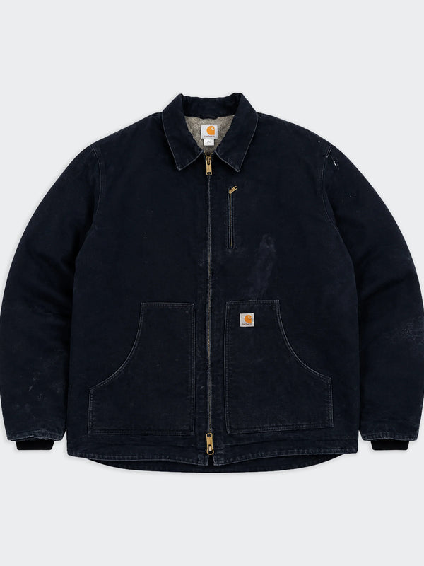 Carhartt Black Vintage Canvas Ridge Coat - XL
