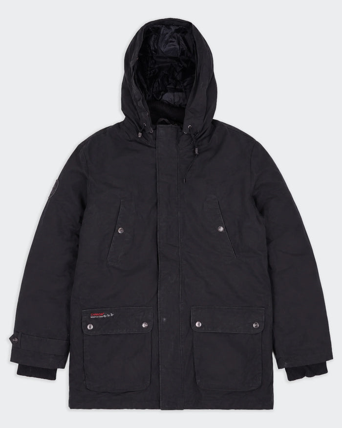 Canada Goose Black Parka Coat - M