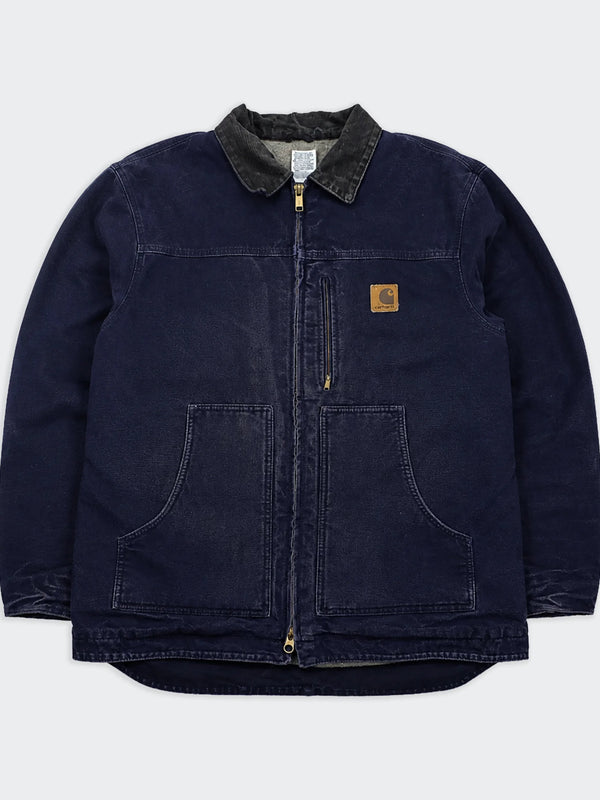 Carhartt Navy Vintage Canvas Ridge Work Jacket - XL